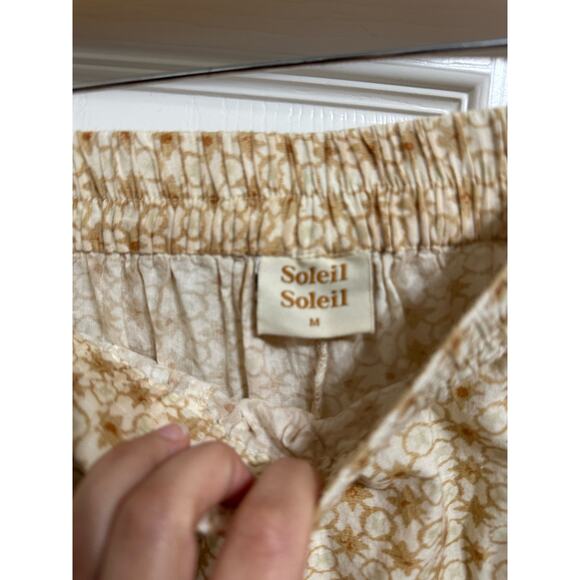 Soleil Soleil overswim beige floral set size Medium - Picture 10 of 11